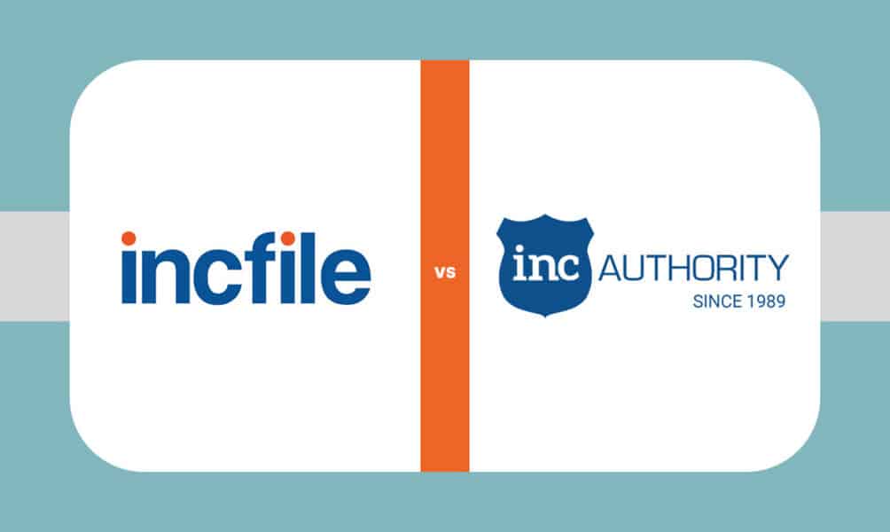 Bizee vs. Inc Authority Comparison